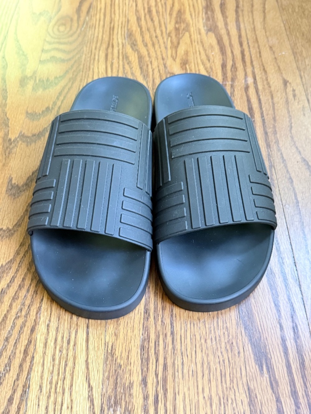 Bottega Veneta Black Slides